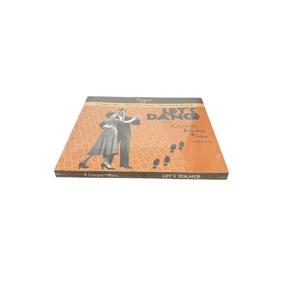 Quality Audio Let's Dance Charleston Jitterbug Swing and More 4 CDs 2004 - Picture 2 of 4